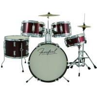 Firefeel D015RD Dečji Bubnjevi set Petodelni komplet
